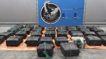 Rotterdam Limanı'nda 5 ton kokain ele geçirildi