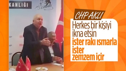 CHP'li Kemalpaşa Belediyesi'nden seçim çalışması: Rakı, zemzem ısmarlayın