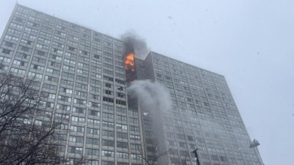 ABD'de 25 katlı binada yangın çıktı: 1 ölü