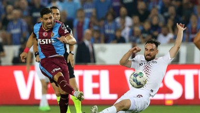 Hatayspor - Trabzonspor maçının ilk 11'leri