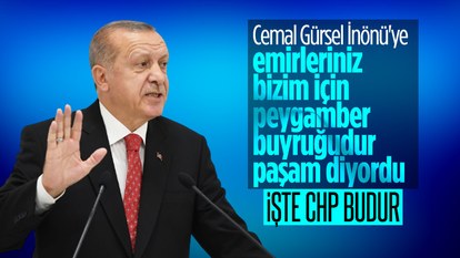 Cumhurbaşkanı Erdoğan: Cemal Gürsel, İnönü'ye emirleriniz peygamber buyruğu diyordu