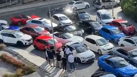 İstanbul'da düğün klasiği! Konvoydaki araçlar hem drift attı hem yolu kapattı