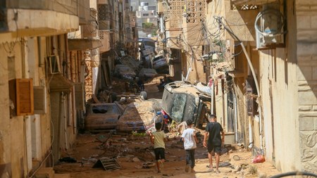Libya'yı sel vurdu! Felaketin boyutu uydu görseliyle ortaya çıktı
