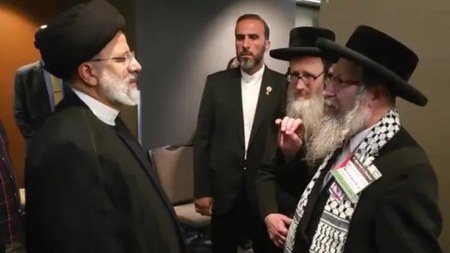 İran Cumhurbaşkanı Reisi, Yahudi hahamlar ile görüştü