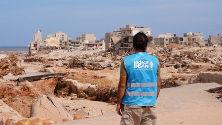 Libya'da sel! Sadece İnsan Uluslararası Yardım Derneği felaket bölgesinde