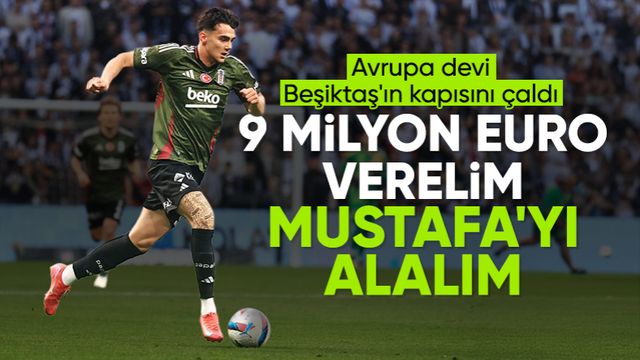 Beşiktaş'tan Mustafa Erhan Hekimoğlu için 9 milyon euroya ret