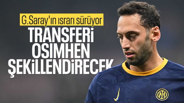 Galatasaray'ın Hakan Çalhanoğlu ısrarı