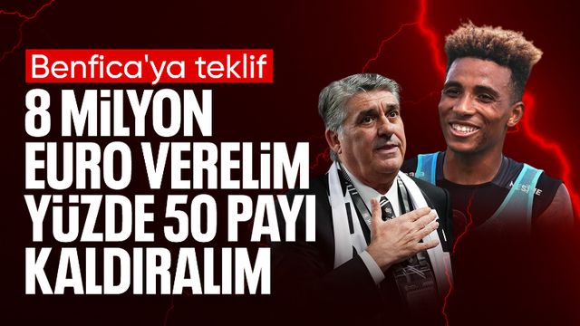 Beşiktaş'tan Gedson Fernandes hamlesi! Benfica'ya teklif yapıldı
