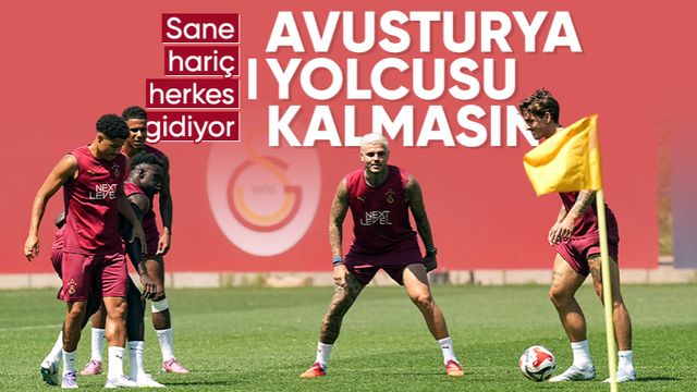Galatasaray'ın Avusturya kamp kadrosu belli oldu