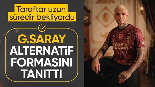 Galatasaray, alternatif formasını tanıttı