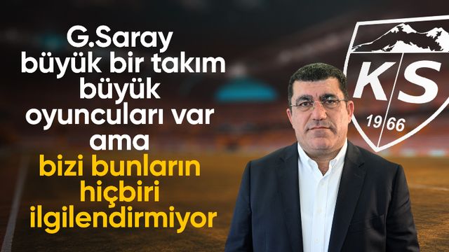 Nurettin Açıkalın: Galatasaray büyük bir takım