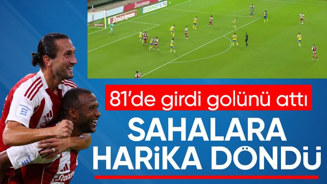 Yusuf Yazıcı, sahalara golle döndü
