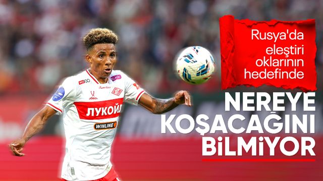 Gedson Fernandes'e Rusya'da sert eleştiri