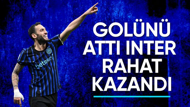 Hakan Çalhanoğlu’nun gol attığı maçta Inter, Como'yu yıktı!