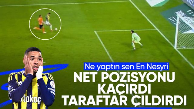 Fenerbahçe taraftarından Youssef En-Nesyri'ye tepki