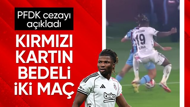 PFDK'dan El Bilal Toure'ye ceza!