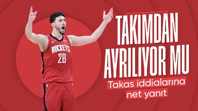 Alperen Şengün'den takas iddialarına yanıt: Takıma kalbimi veriyorum