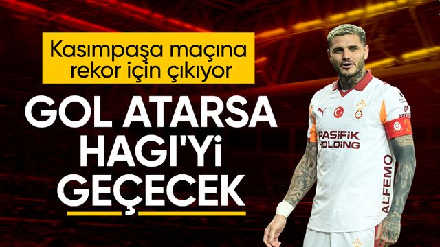 Mauro Icardi, Gheorghe Hagi'yi geçmek istiyor