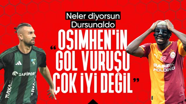 Serdar Dursun: Galatasaray’da oynasam Osimhen kadar gol atardım