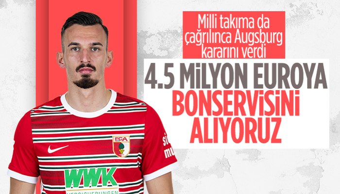 Fenerbahçe'ye piyango vurdu! Augsburg Berisha'nın bonservisini alacak