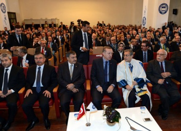 Erdoğan Marmara Üniversitesi'nde