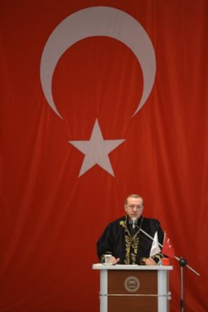Erdoğan Marmara Üniversitesi'nde 