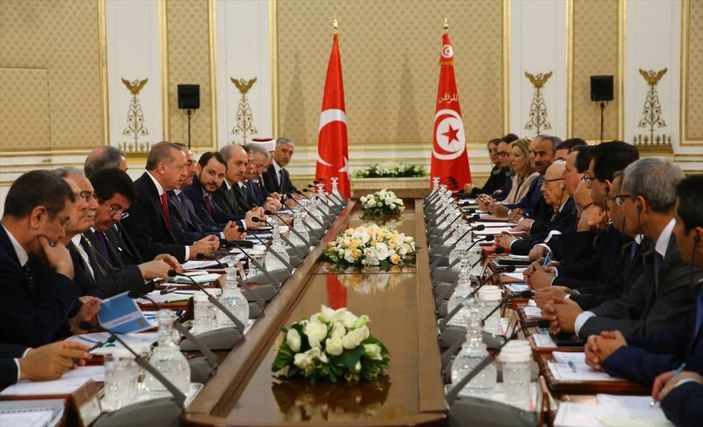 Cumhurbaşkanı Erdoğan'ın Tunus ziyareti