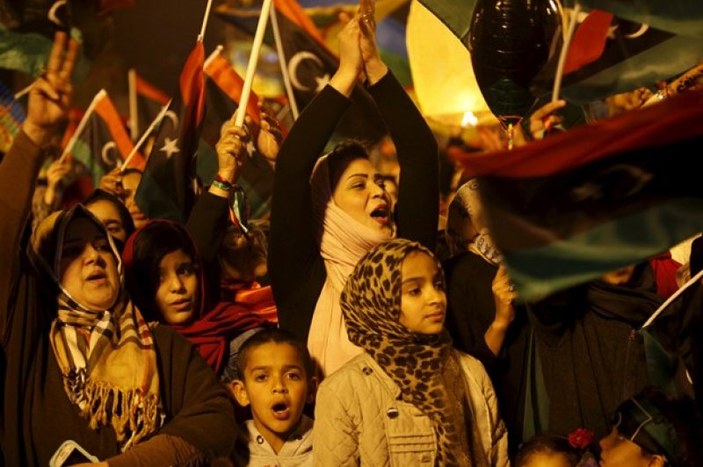 Libya'da Kaddafi'nin devrilişinin yıldönümü kutlandı