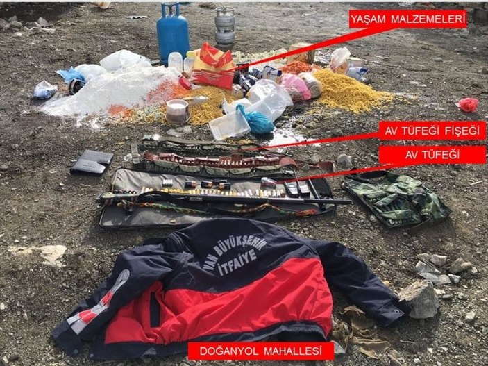 Şırnak'ta PKK mühimmatları ele geçirildi