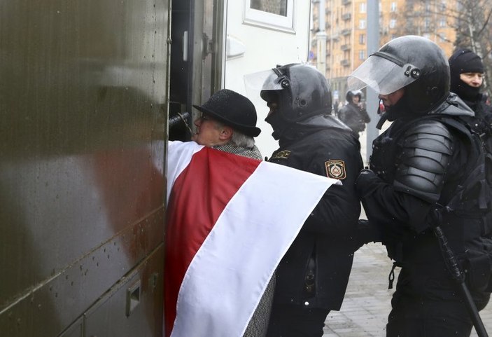 Belarus'ta vergi protestosu