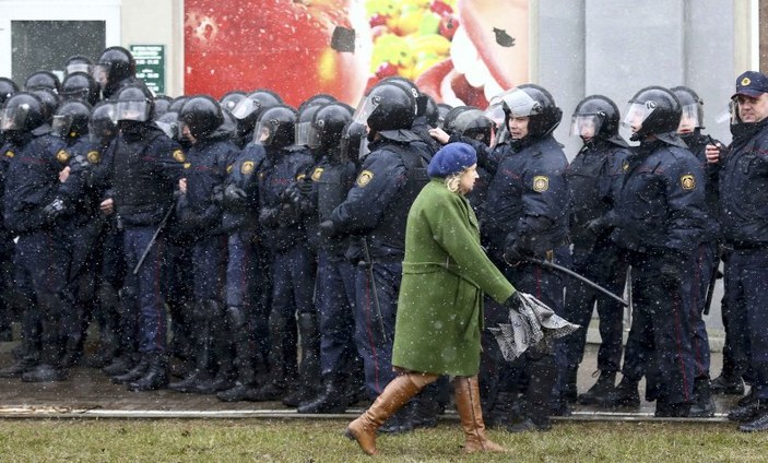 Belarus'ta vergi protestosu