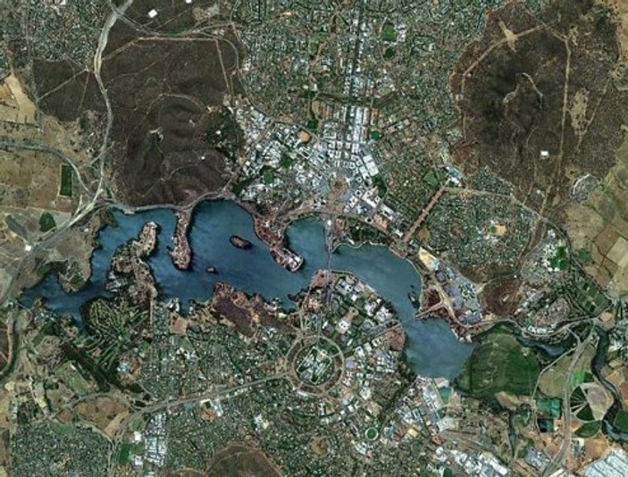 En iyi planlanmış şehirlerin uzaydan görüntüleri