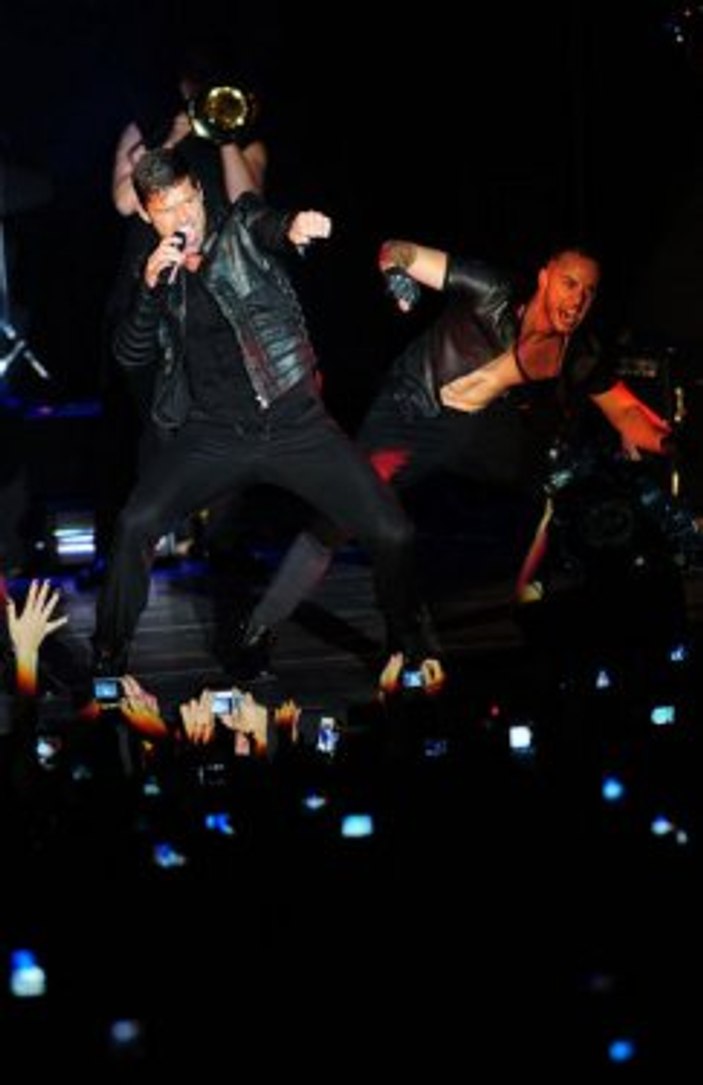 Ricky Martin İstanbul'u salladı