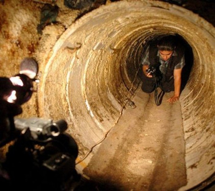 ABD ile Meksika sınırı arasında uyuşturucu tüneli