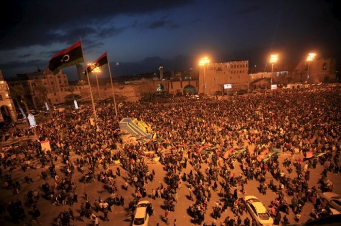 Libya'da Kaddafi'nin devrilişinin yıldönümü kutlandı