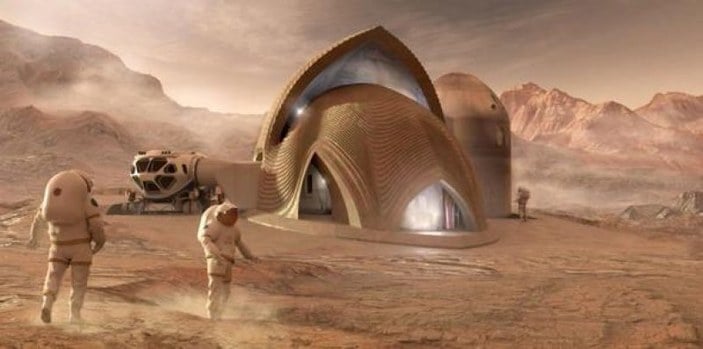 NASA Mars'a konut inşa edecek