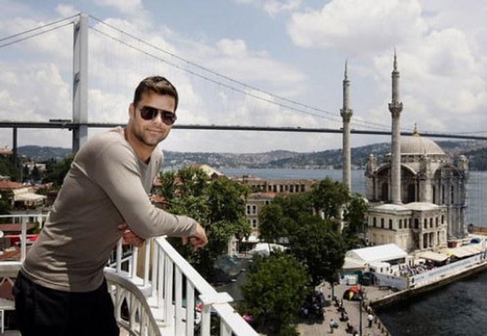 Ricky Martin İstanbul'u salladı