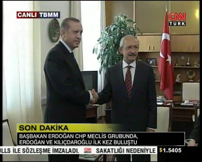 Erdoğan ve Kılıçdaroğlı buluşması 
