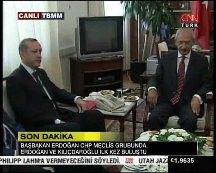 Erdoğan ve Kılıçdaroğlı buluşması 