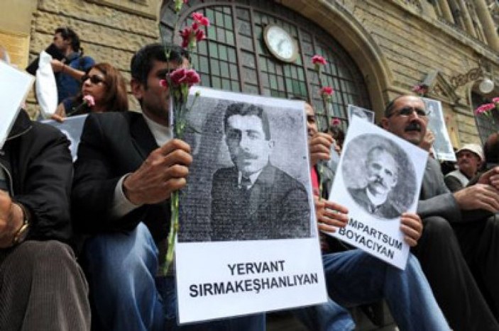 Haydarpaşa Ermeni Soykırım protestosu