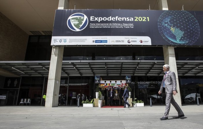Türkiye Kolombiya'da Expodefensa 2021 fuarına katıldı