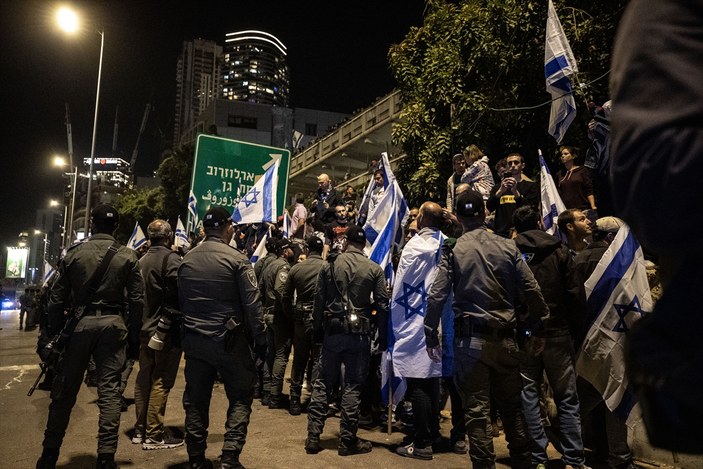 İsrail’de Netanyahu karşıtı gösteri
