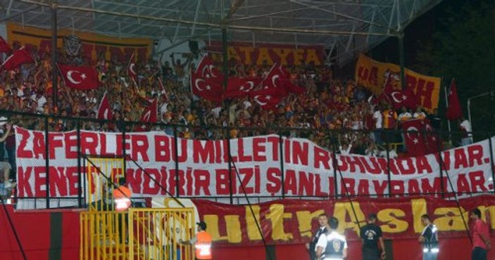 Eskişehir - Galatasaray maçından kareler