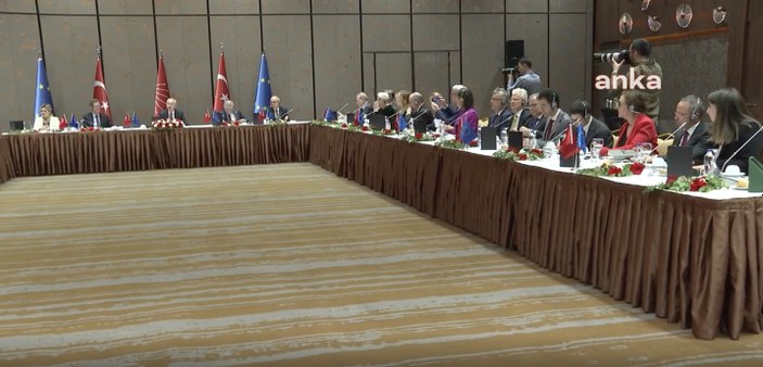 Kemal Kılıçdaroğlu AB ülkelerinin büyükelçileriyle bir araya geldi