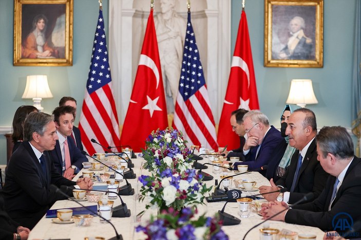 Dışişleri Bakanı Çavuşoğlu ABD'li mevkidaşı Blinken ile görüştü #1