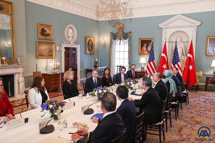 Dışişleri Bakanı Çavuşoğlu ABD'li mevkidaşı Blinken ile görüştü #3