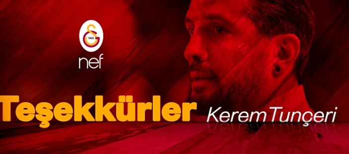 Galatasaray'da Kerem Tunçeri istifa etti