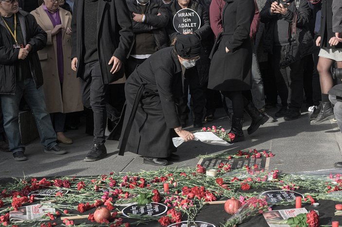 Hrant Dink vefatının 16'ncı yılında mezarı başında anıldı