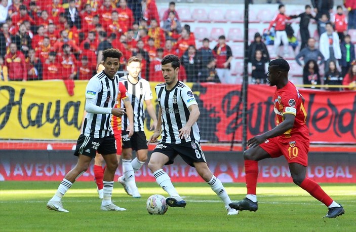 Beşiktaş, Kayserispor deplasmanında kazandı