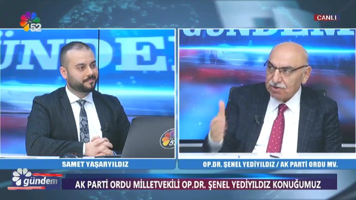 AK Parti Ordu Milletvekili Şenel Yediyıldız'ın tartışılan sözleri